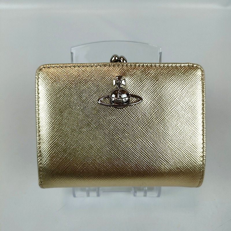 Vivienne Westwood ヴィヴィアンウエストウッド 二つ折り財布 がま口