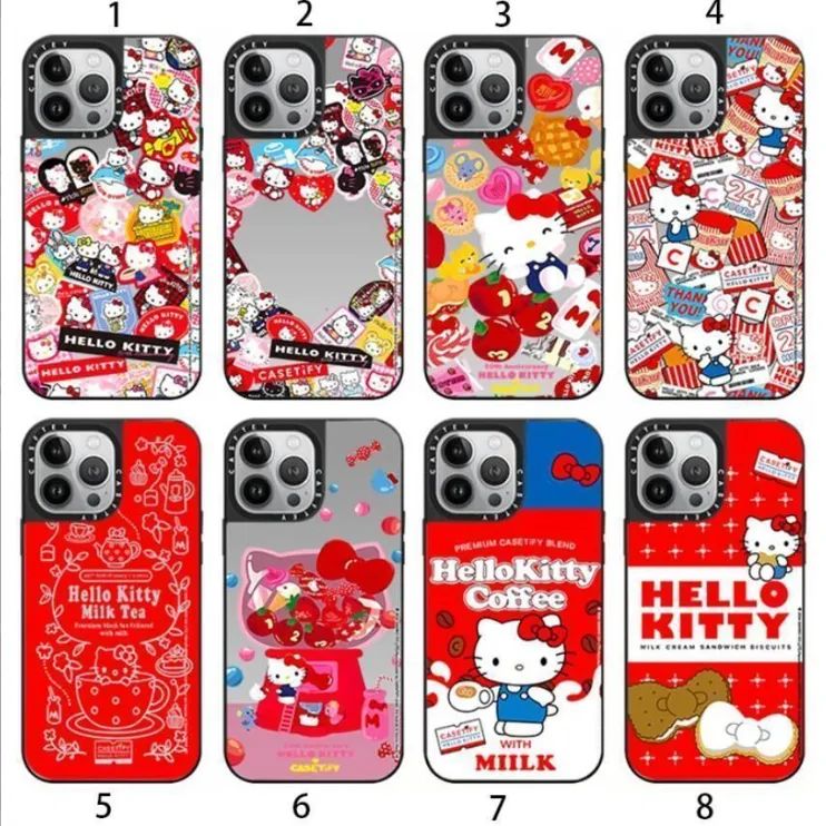 海外ブランド  CASETiFY×ハローキティ iPhoneケースCASETiFY Kitty ケースHello iPhoneアクセサリー