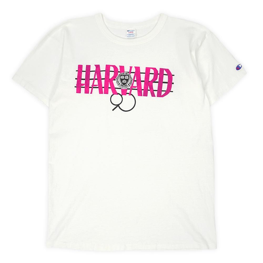 80s~90s champion ハーバードTシャツ シングルステッチ
