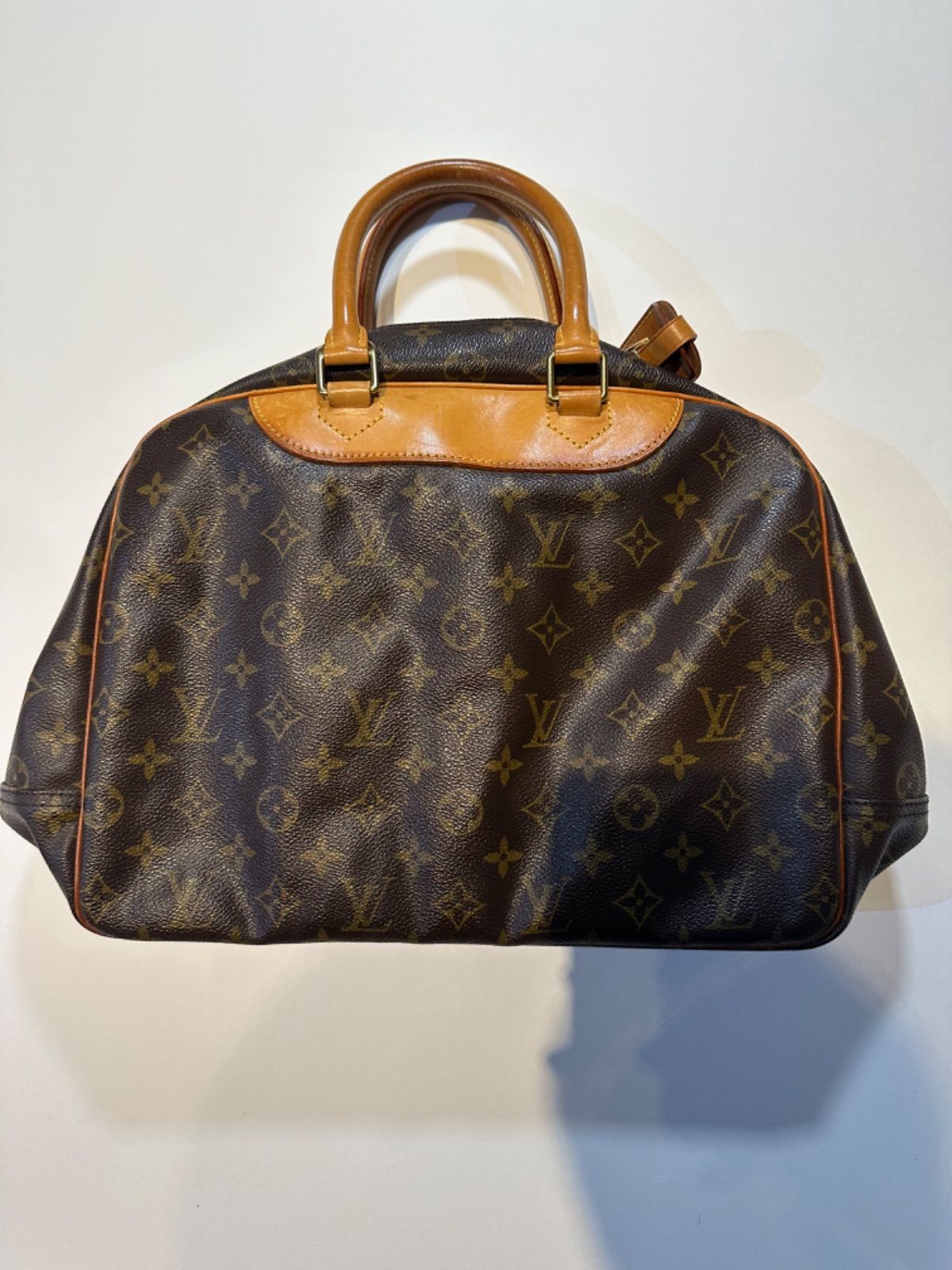 LOUIS VUITTON モノグラム ドーヴィル ボストンバッグ - メルカリ