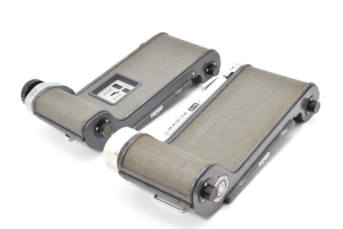 マミヤ 6x9 ロールフィルムホルダー III型 プレス用 ケーブル付き