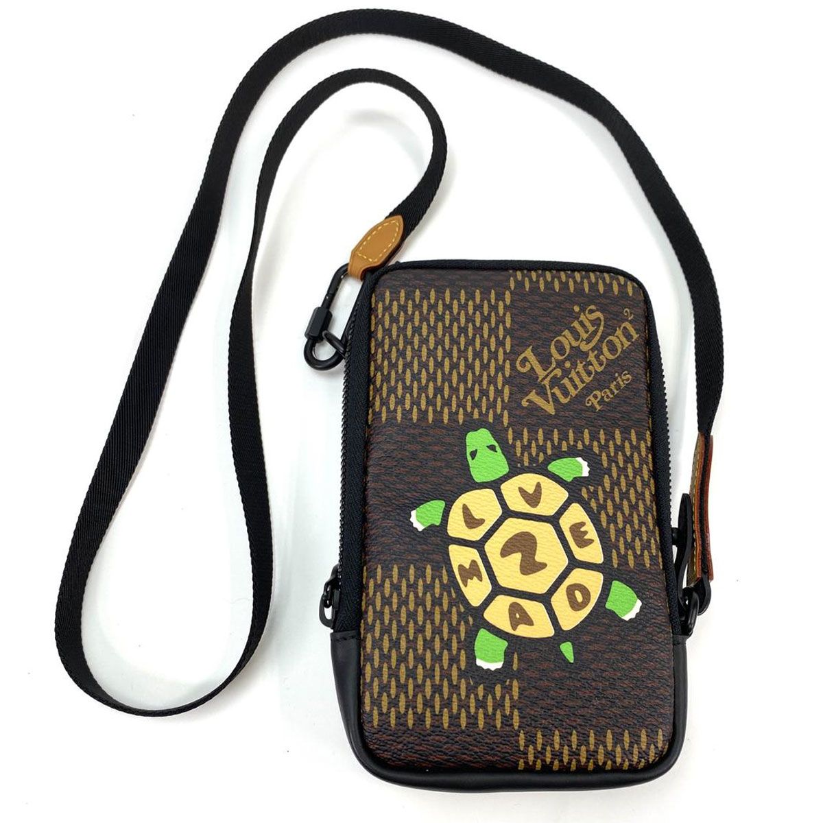 LOUIS VUITTON ルイヴィトン ダブルフォンポーチ NIGOコラボ 亀