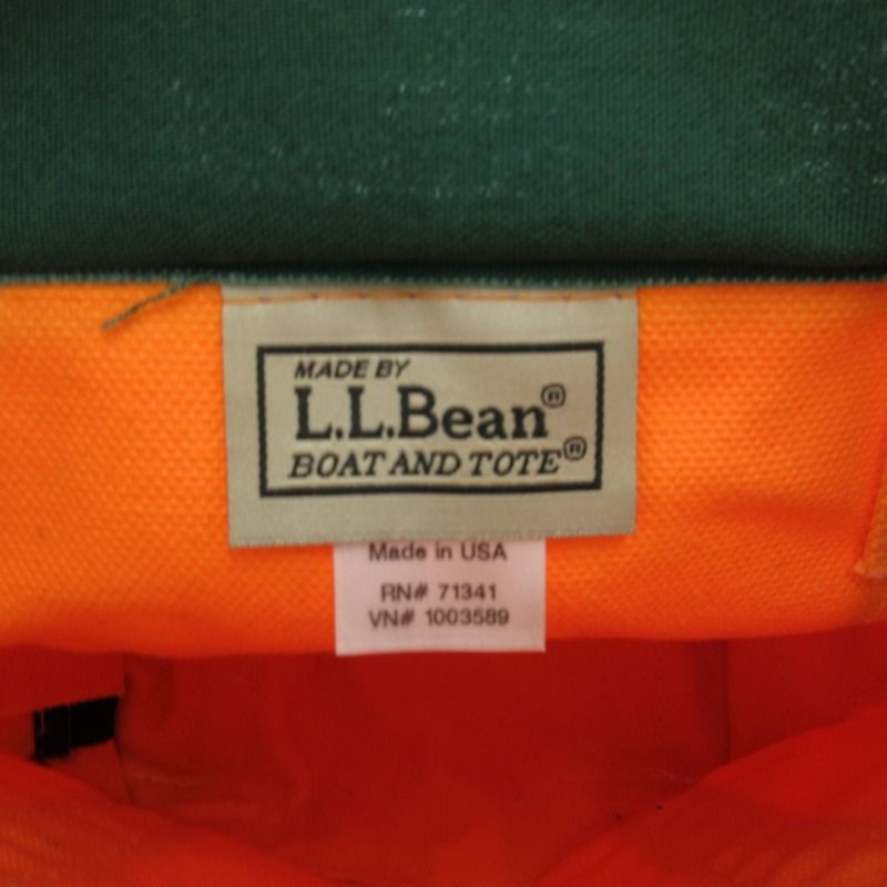 エルエルビーン L.L.BEAN USA製 ビーントート バッグ 刺繍
