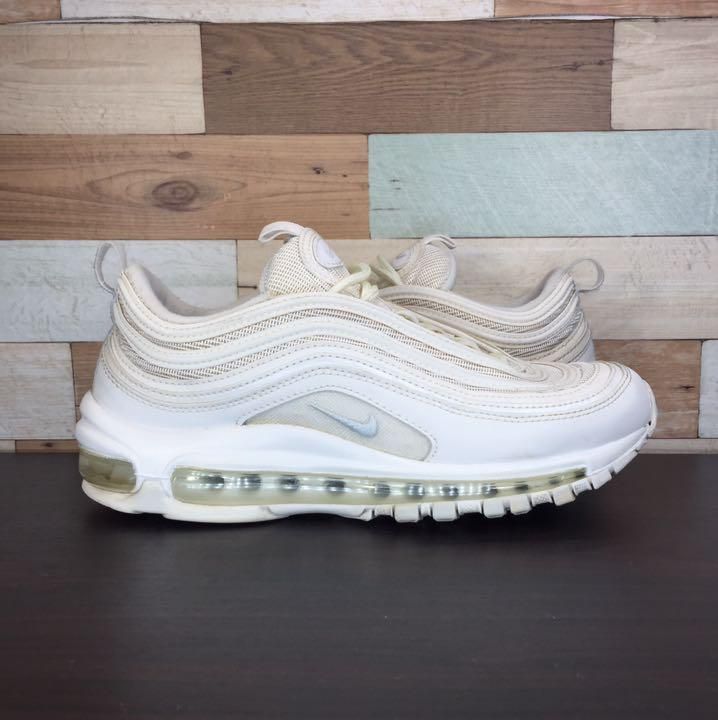 NIKE AIR MAX 97 エア マックス 97 ホワイト 白 レディース ナイキ スニーカー 24.5 cm U08841 NIKE AIR MAX 97 エア マックス 97 ホワイト 白 レディース ナイキ スニーカー 24.5 cm U08841
