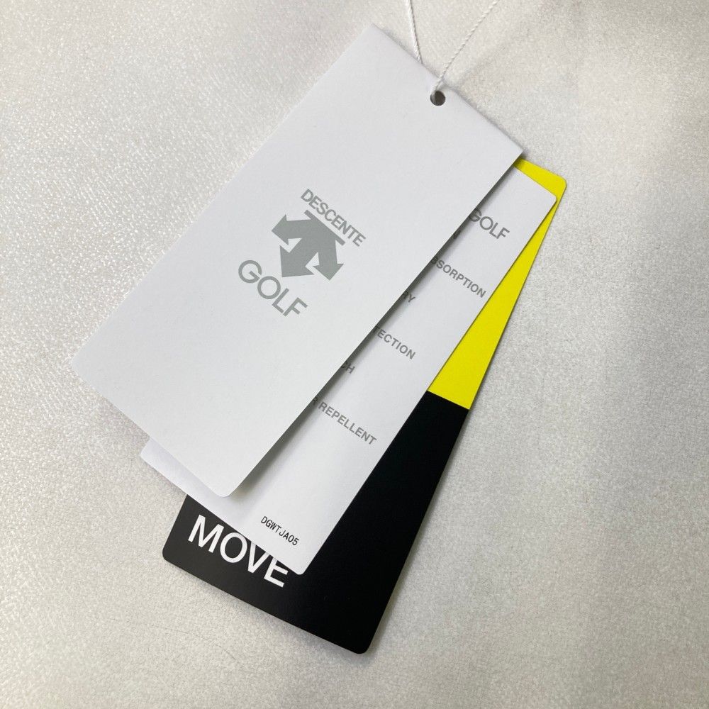 サイズ：S DESCENTE GOLF デサントゴルフ ハーフジップ半袖T