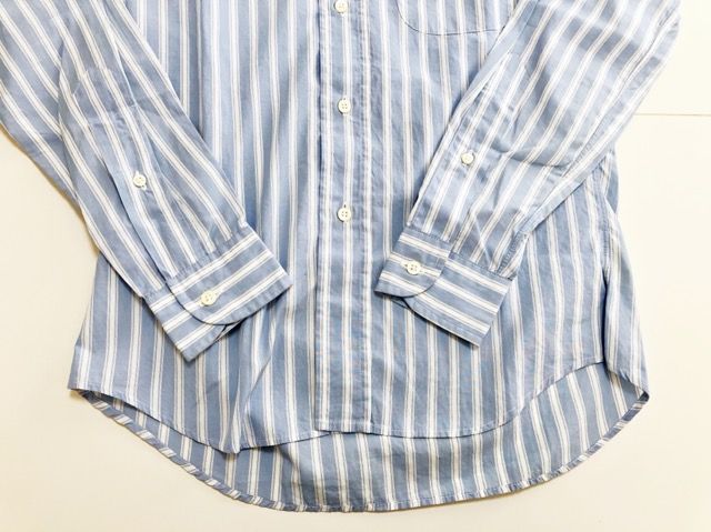 INDIVIDUALIZED SHIRTS（インディビジュアライズドシャツ）ストライプ　ボタンダウン　 長袖シャツ【E4082-007】