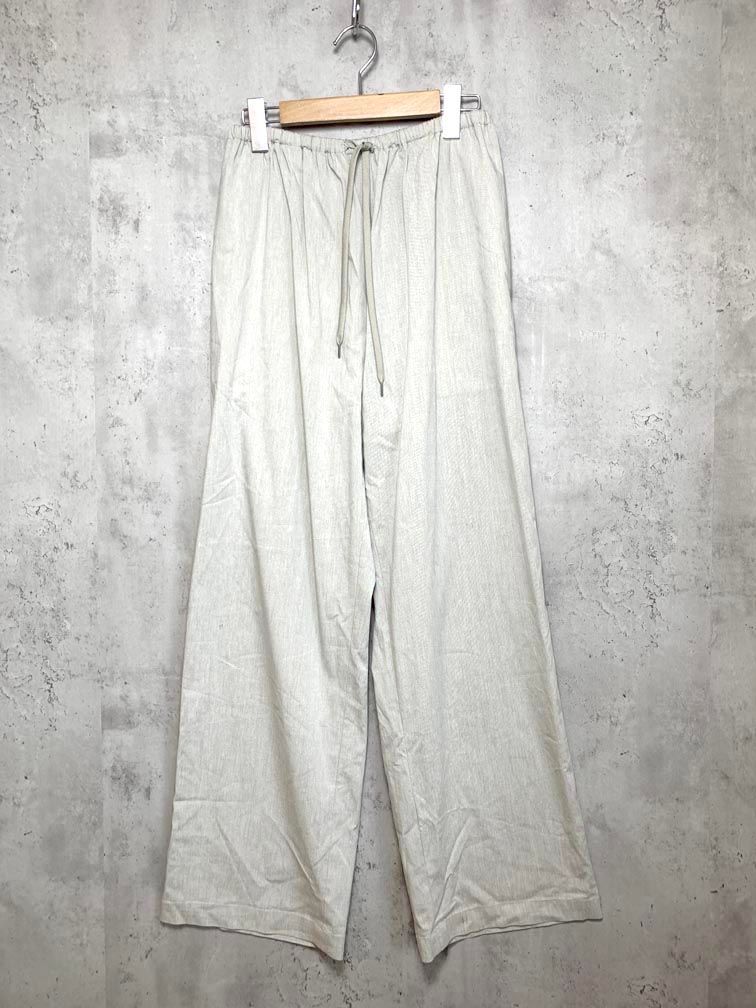 新品 Lui’s ルイス LUZ2001302A0006 定価15400円 レーヨン麻混イージー パンツ sizeS/グレー メンズ