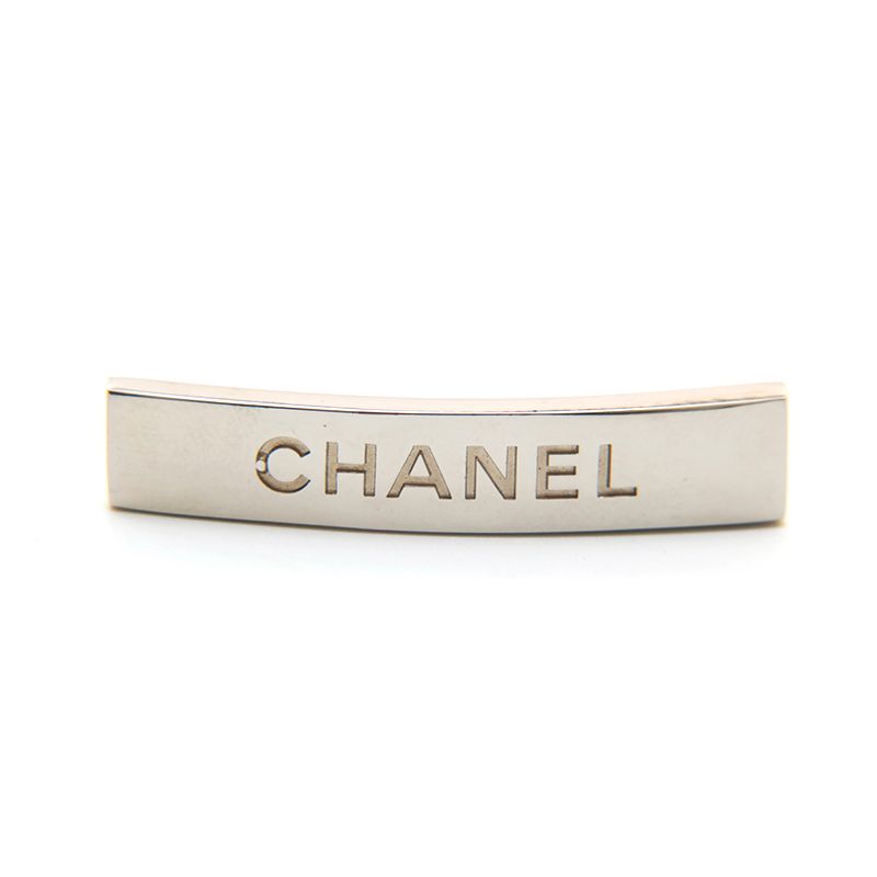 CHANEL シャネル バレッタ ロゴ ヘアクリップ - NUIR BRAND- ヌア