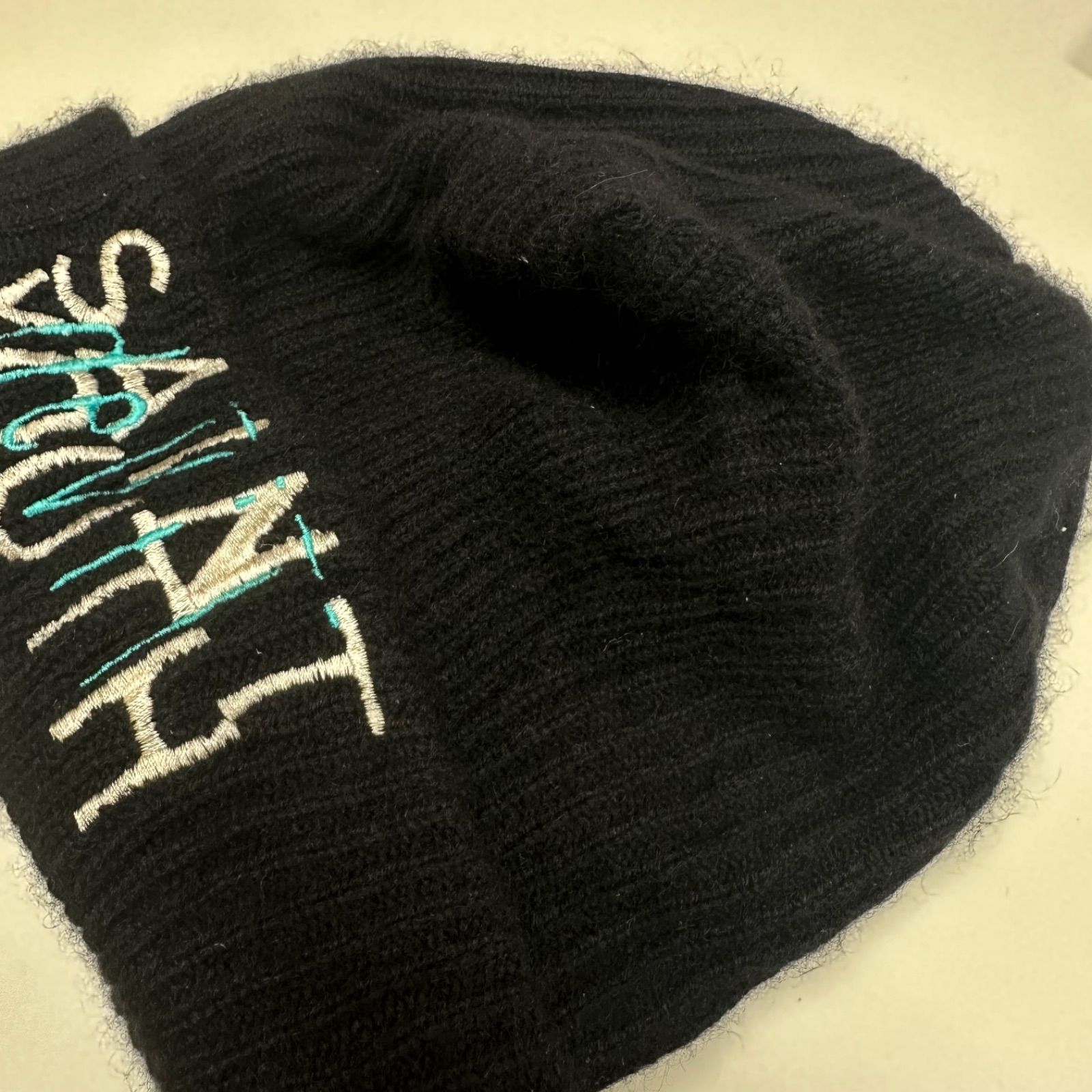 定価37400円 SAINT MICHAEL 22AW SAINT YOUTH KNIT CAP セントユースニットキャップ ニット帽 ビーニー 帽子  セントマイケル SM-A22-0000-044 ブラック O/S 79850A5 - メルカリ