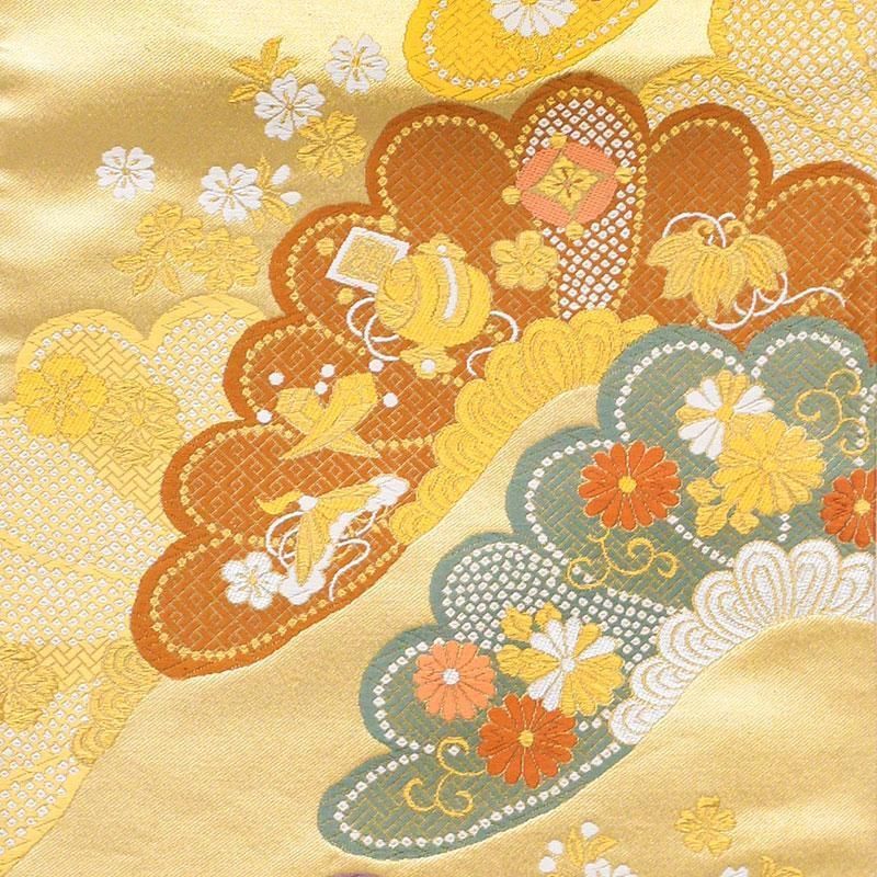 平和屋着物□極上 アンティーク 大正ロマン 振袖・長襦袢(袷・半衿刺繍