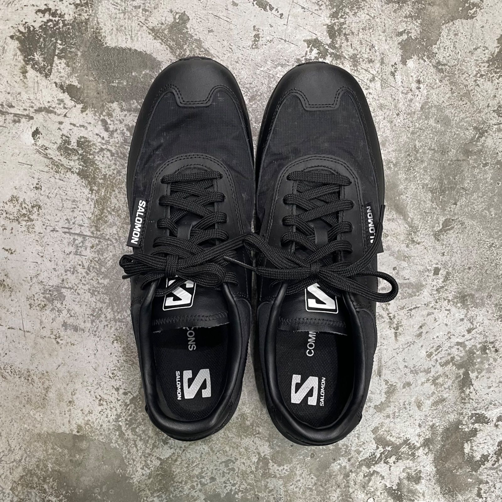 SALOMON COMME des GARCONS コラボ スニーカー 471624 SR90 FOR CDG 