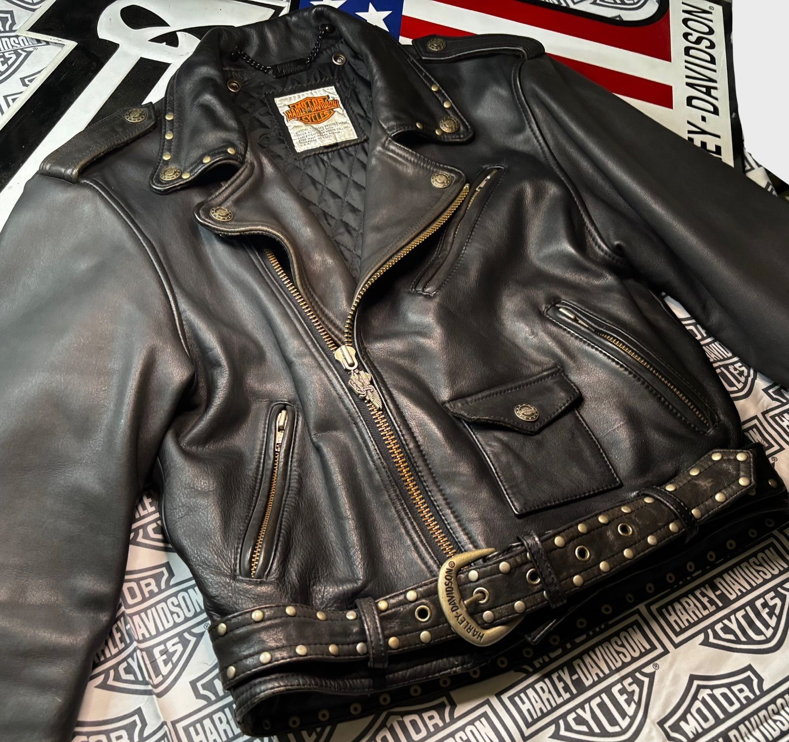 ⭐️Harley-Davidson⭐️絶版レアモデル❗️⭐️非常にレアな背面3D 