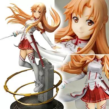 中古 KOTOBUKIYA | 壽屋 フィギュア ソードアート・オンライン アスナ Aincrad 2013年製 1/8塗装済み完成品 【719】 アスナ -Aincrad- リニューアルパッケージ版｜ソードアート