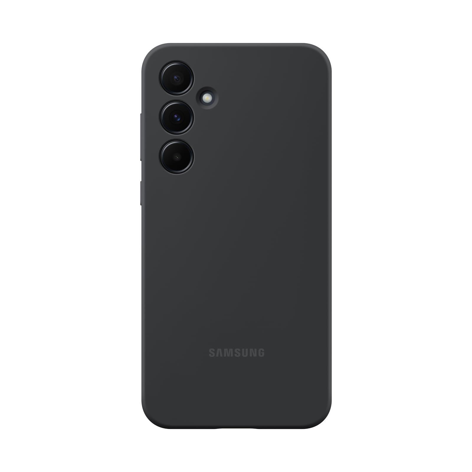 正規品，本物保証 【数量限定】国内正規品|EF-PA556TBEGJP Case|ブラック|スマホケース|Samsung純正 Silicone A55 Galaxy その他