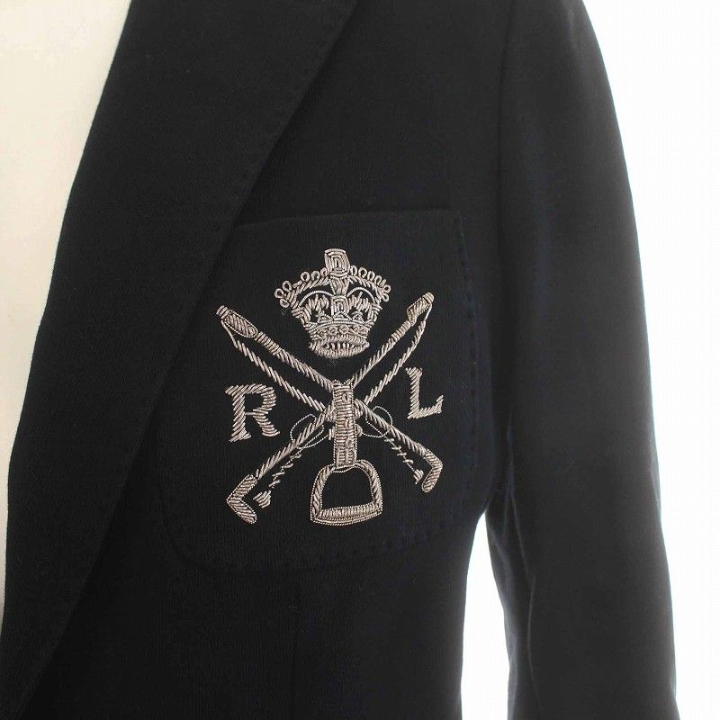 ラルフローレン RALPH LAUREN テーラードジャケット ブレザー 2B ロゴ