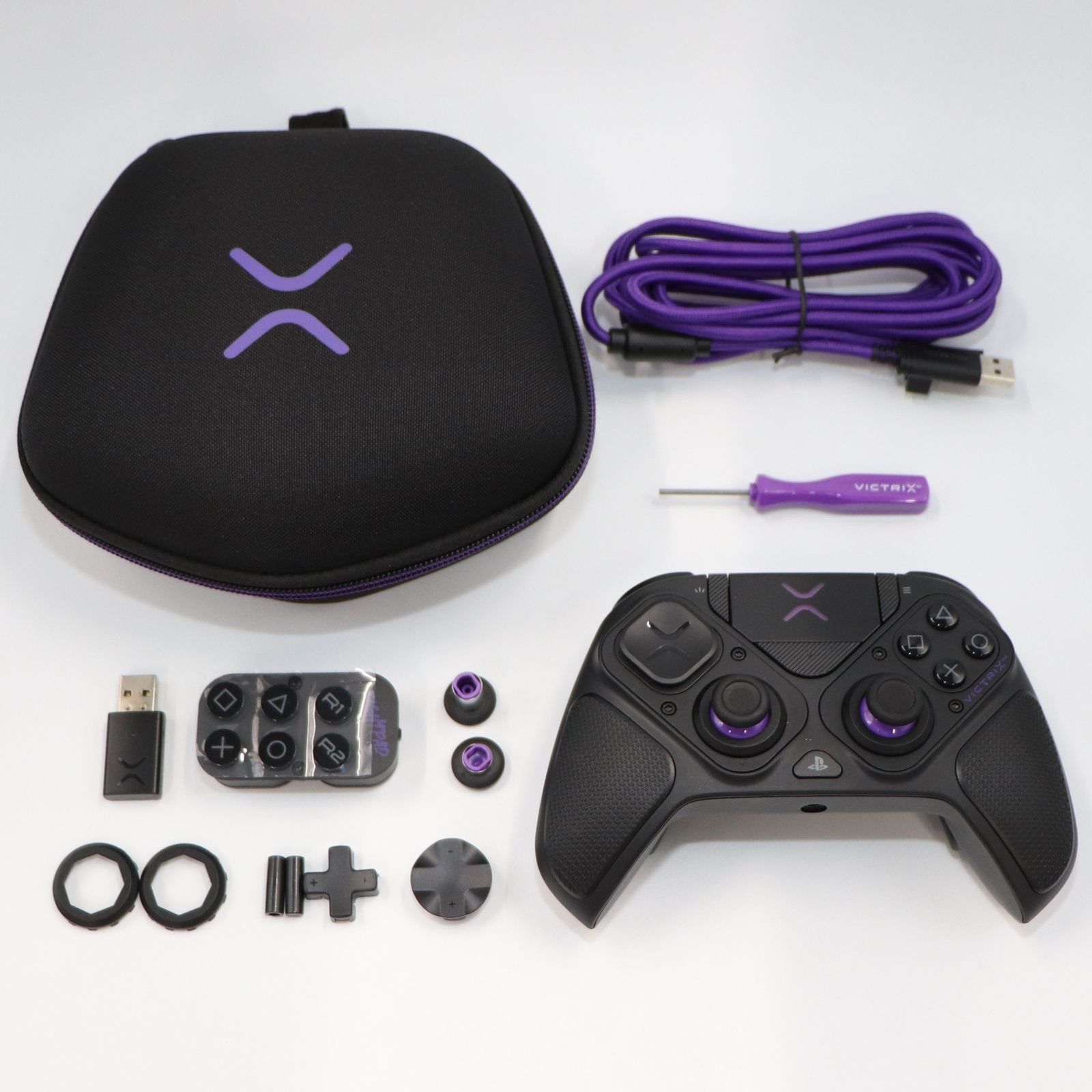 Victrix Pro BFG 052-002-BK カスタムコントローラー for PS5 非常に良い A