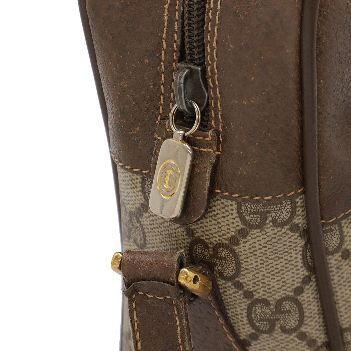 GUCCI グッチ オールドグッチ GGプラス シェリーライン ショルダー  