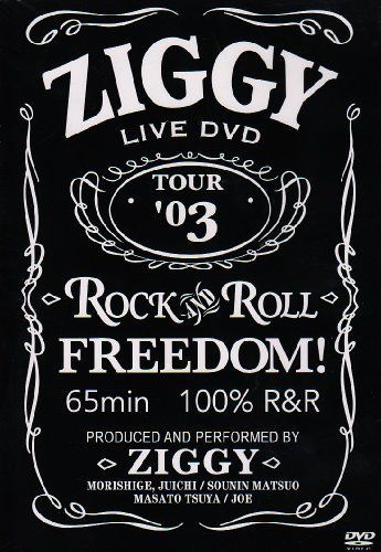 【】ZIGGY LIVE DVD TOUR ’03 ROCK AND ROLL FREEDOM!