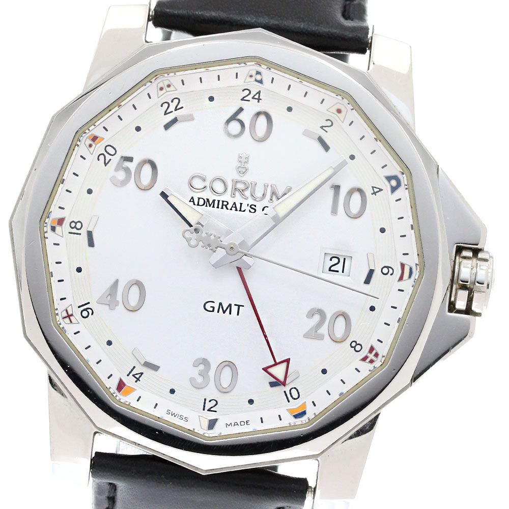 コルム CORUM 01.0055 アドミラルズカップ GMT 44 デイト 自動巻き