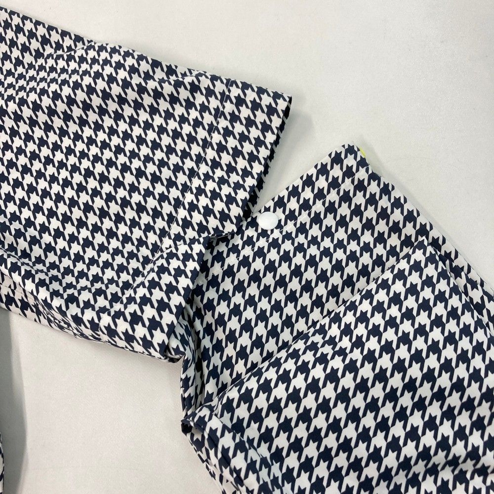 【新品】adidas アディダス ゴルフ レインウェア 千鳥格子 上下セット 新品】adidas アディダス ゴルフ レインウェア 千鳥格子 上下セット