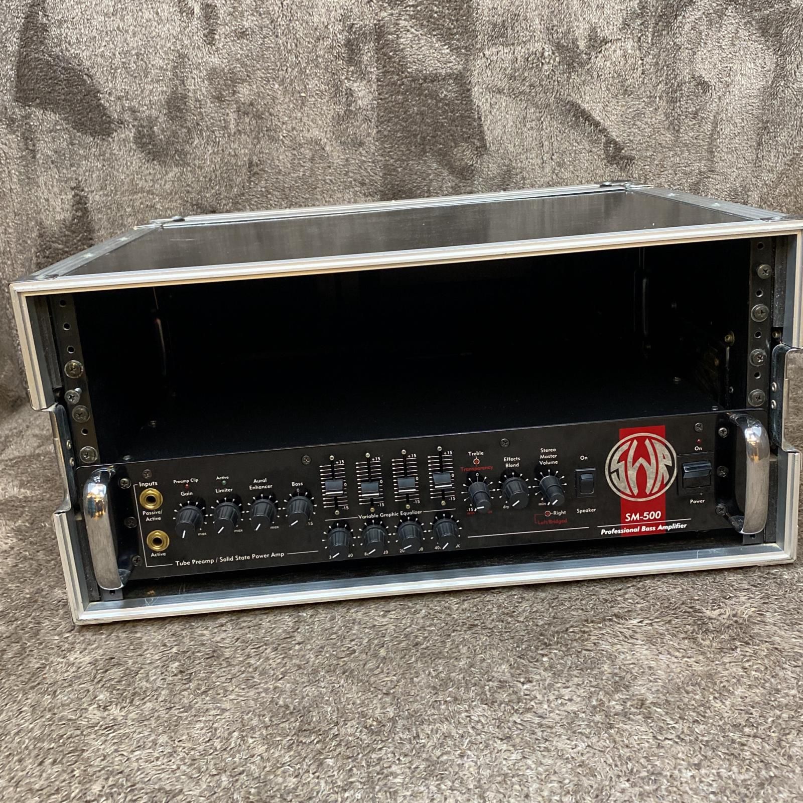 尾張小牧店】【楽器】 中古 SWR | エスダブリュアール アンプ SM500 ＋ 