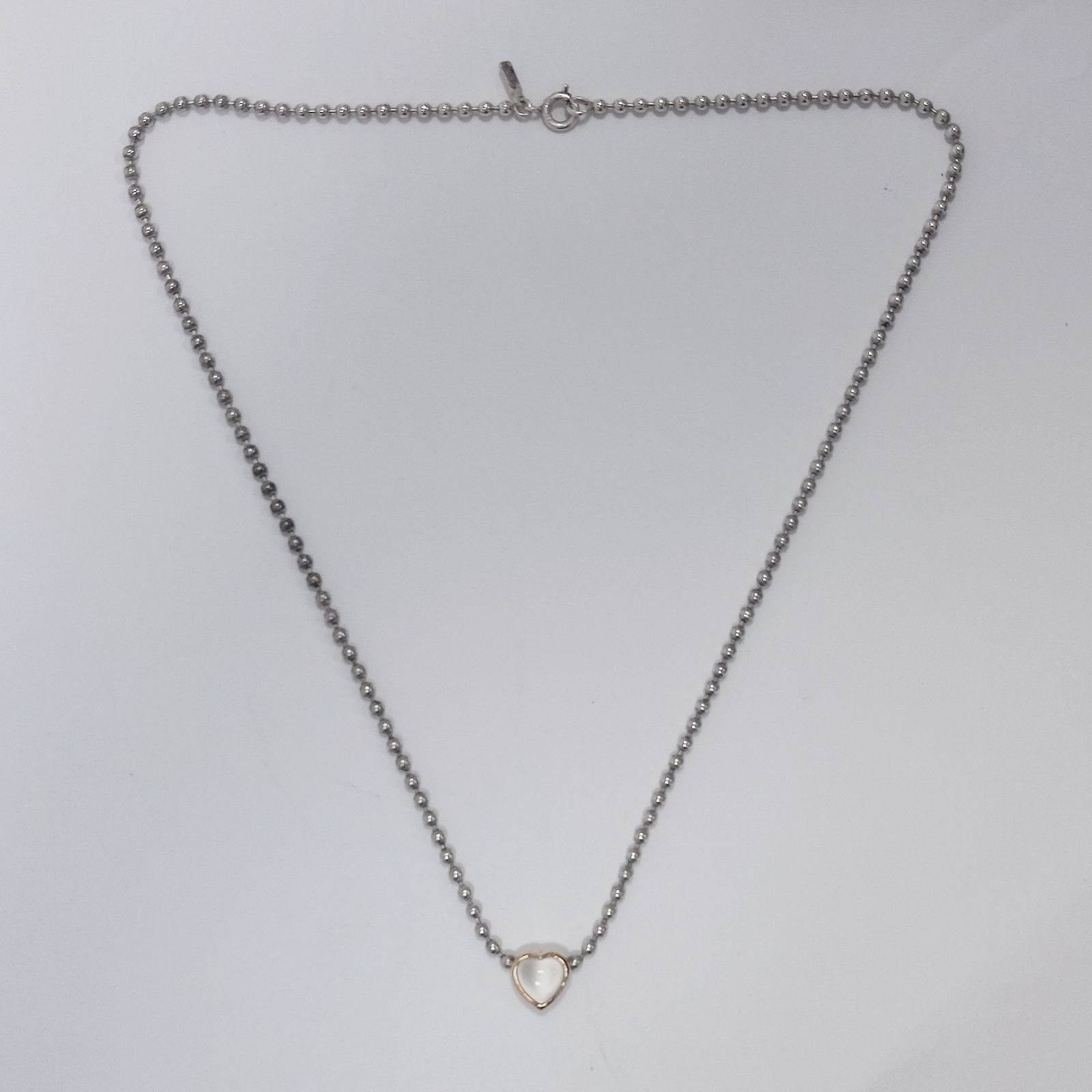 ☆ふう様専用☆STAR JEWELRY K14 SV925 ハート型トップ ムーンストーン 