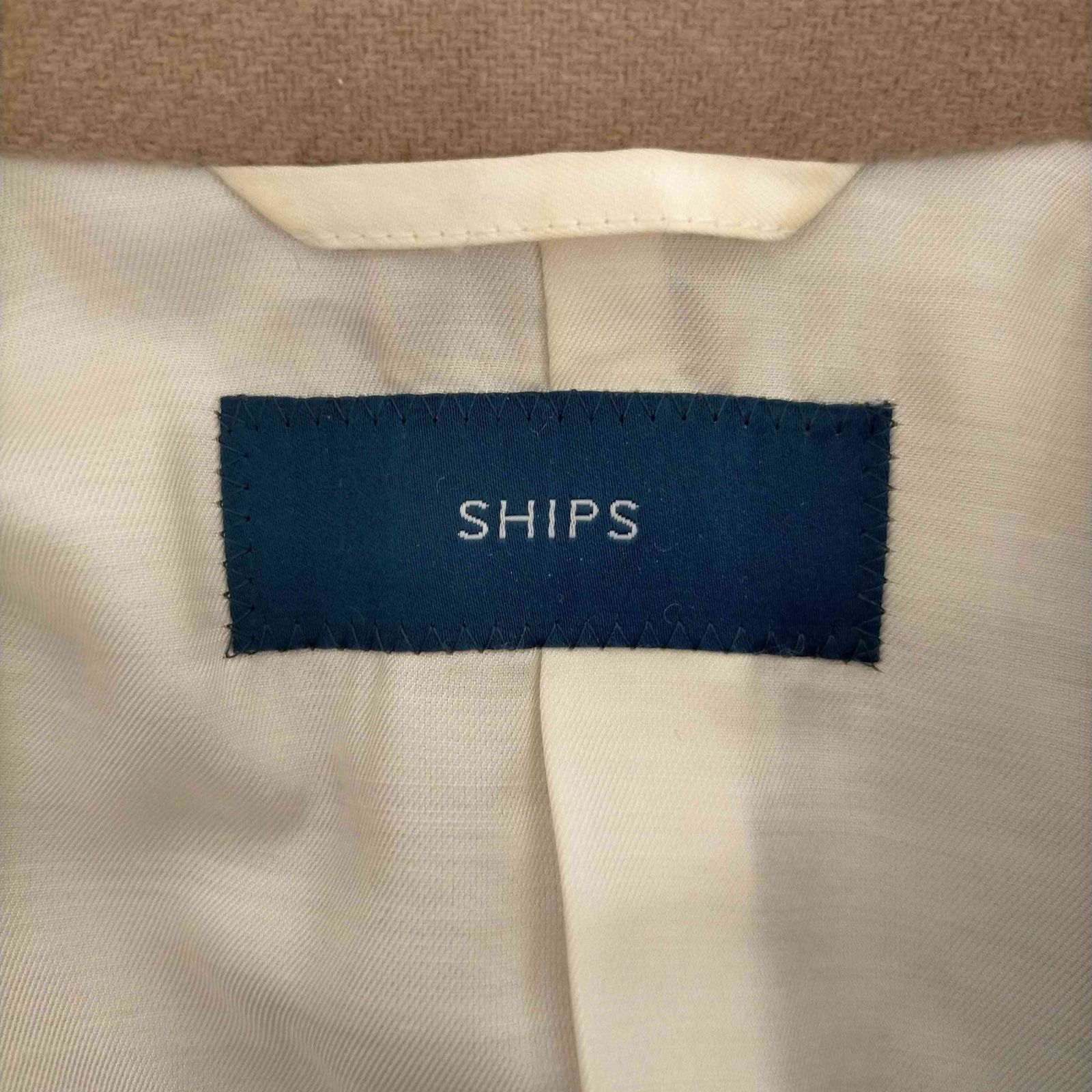 シップス SHIPS イタリア製 manif tessile risaliti生地 カシミヤ混 