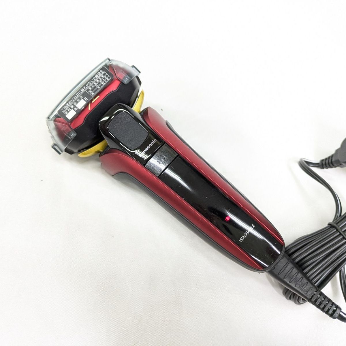 パナソニック ラムダッシュ メンズシェーバー 5枚刃 赤 ES-CLV5D-R ひげ剃り 電動