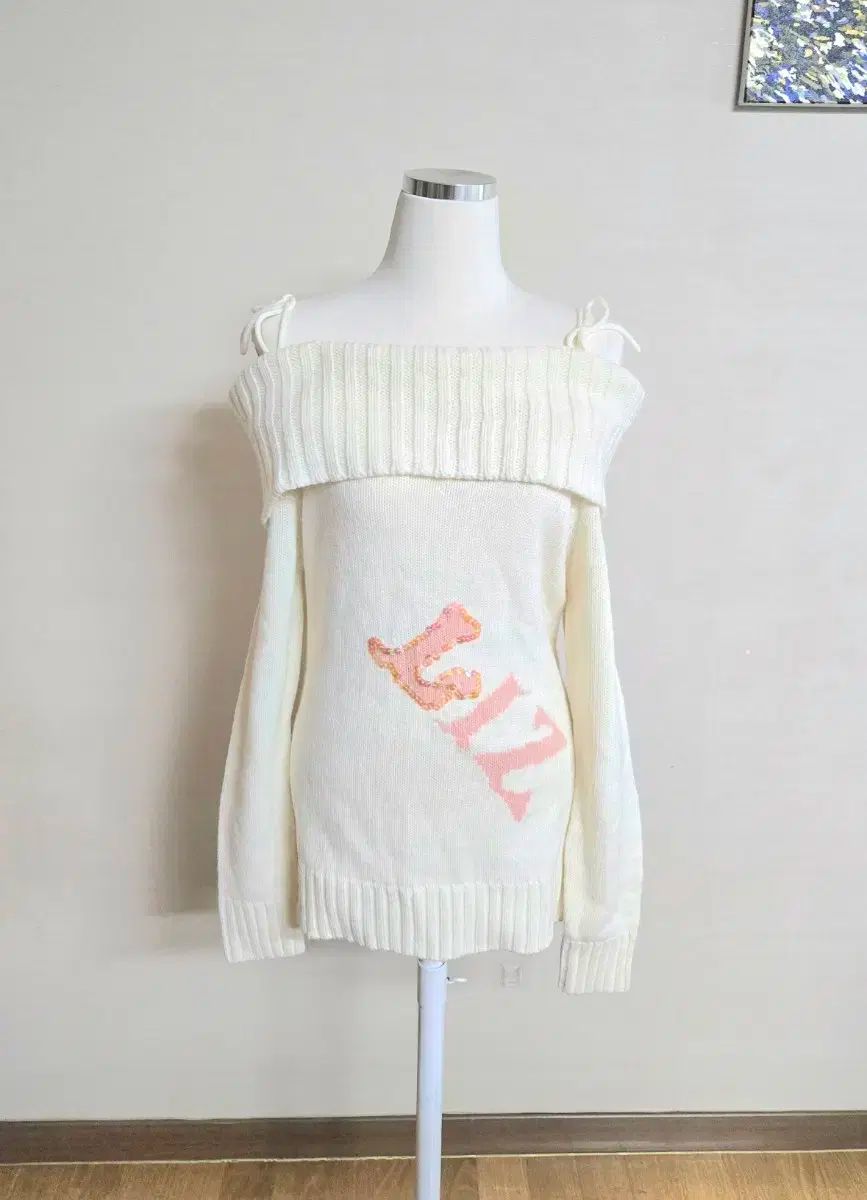 正規品)リズリサ オフショルダーニット 姫ギャル 量産型ニット オフ