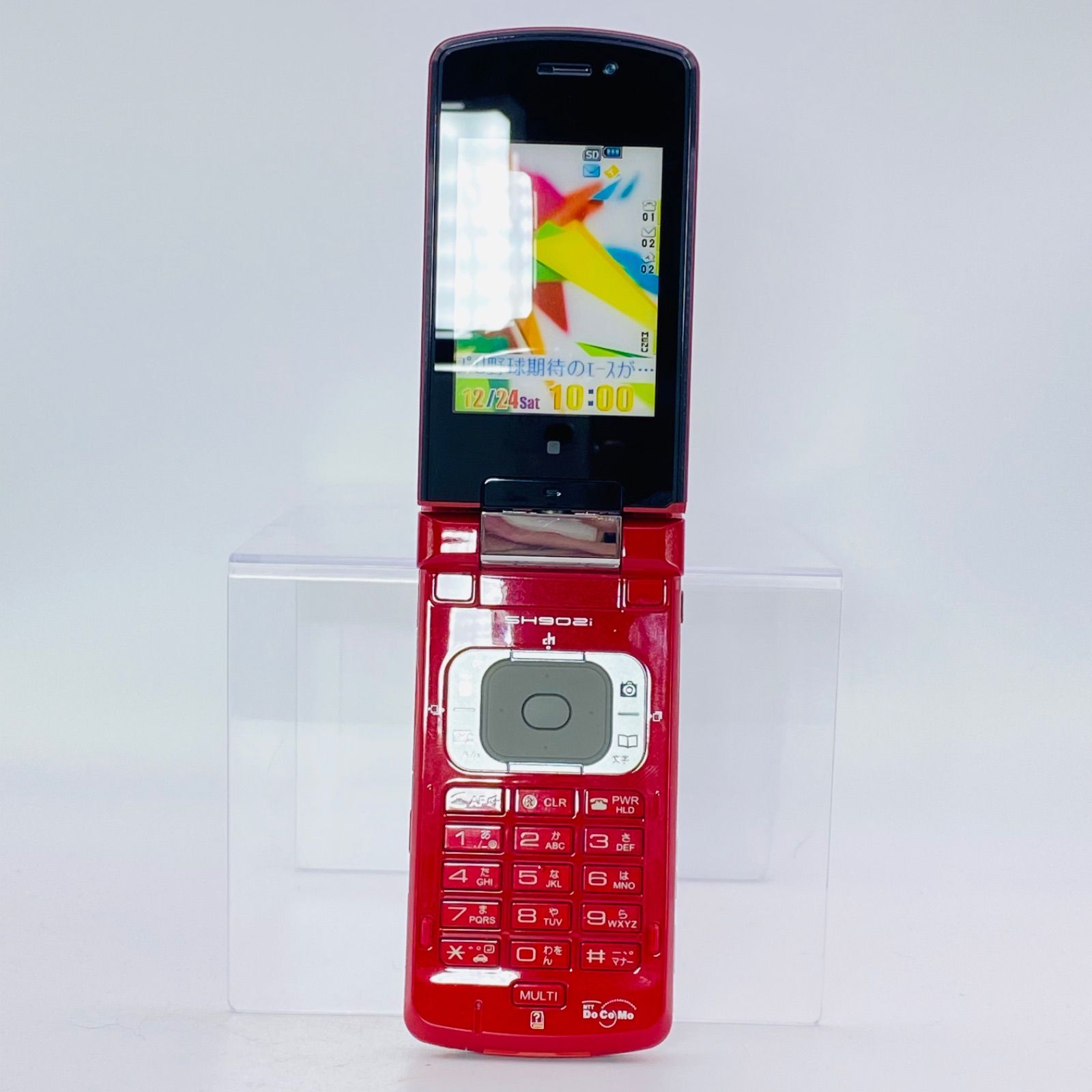 docomo FOMA SH902i カーボンレッド モックアップ 模型 - メルカリ