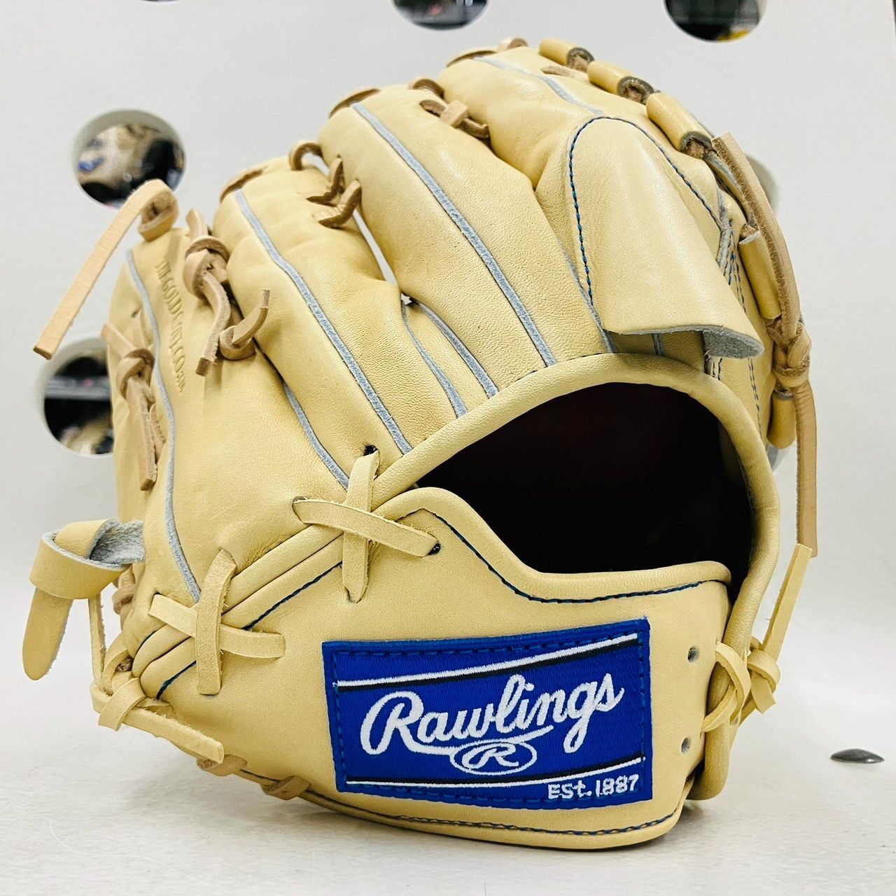 ローリングス　Rawlings　プロプリファード　Wizard#01　オリジナルカスタムグラブ　硬式用　投手用　ピッチャー用　 ベロ裏ドライフォーム仕様に変更　当店限定モデル　高校野球対応　キャメル