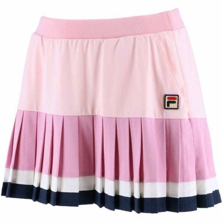FILA - 新品！フィラ テニスウェア シャツ スコート 上下セット ピンク Ｍ FILA フィラ テニス ウェア シャツ スコート 上下セット Lサイズ