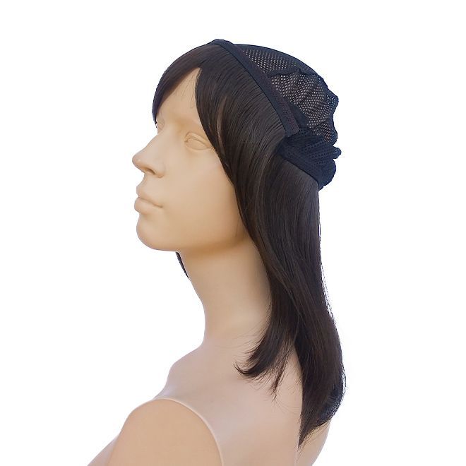 医療用アタッチウィッグ セミロング Mサイズ ナチュラル 30set