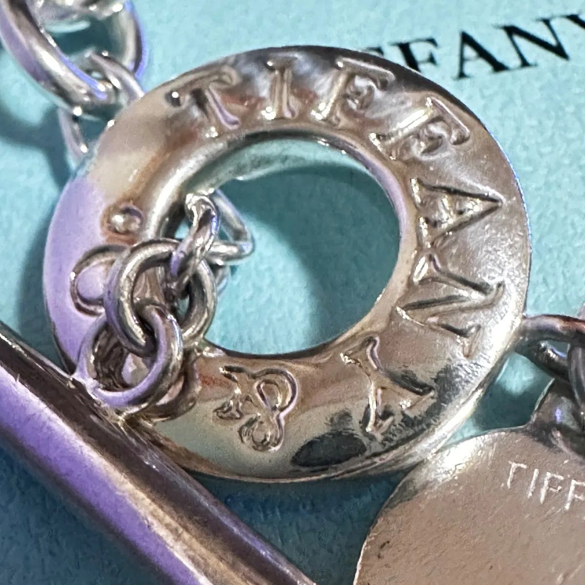 Tiffany&Co. ハートタグ トグルチャーム ブレスレット SV925 付属品 箱 