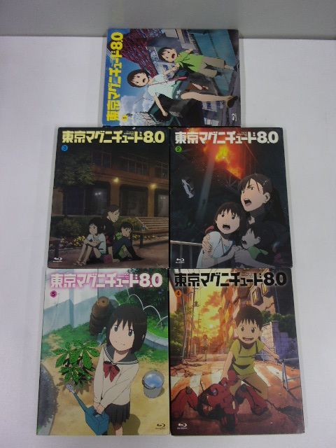 東京マグニチュード8.0 (初回限定生産版) 全5巻セット　Blu-ray　ブルーレイ