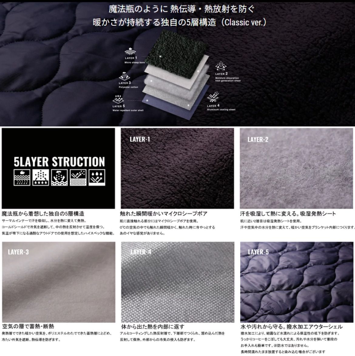 LUGH魔法瓶ブランケットＬレッド