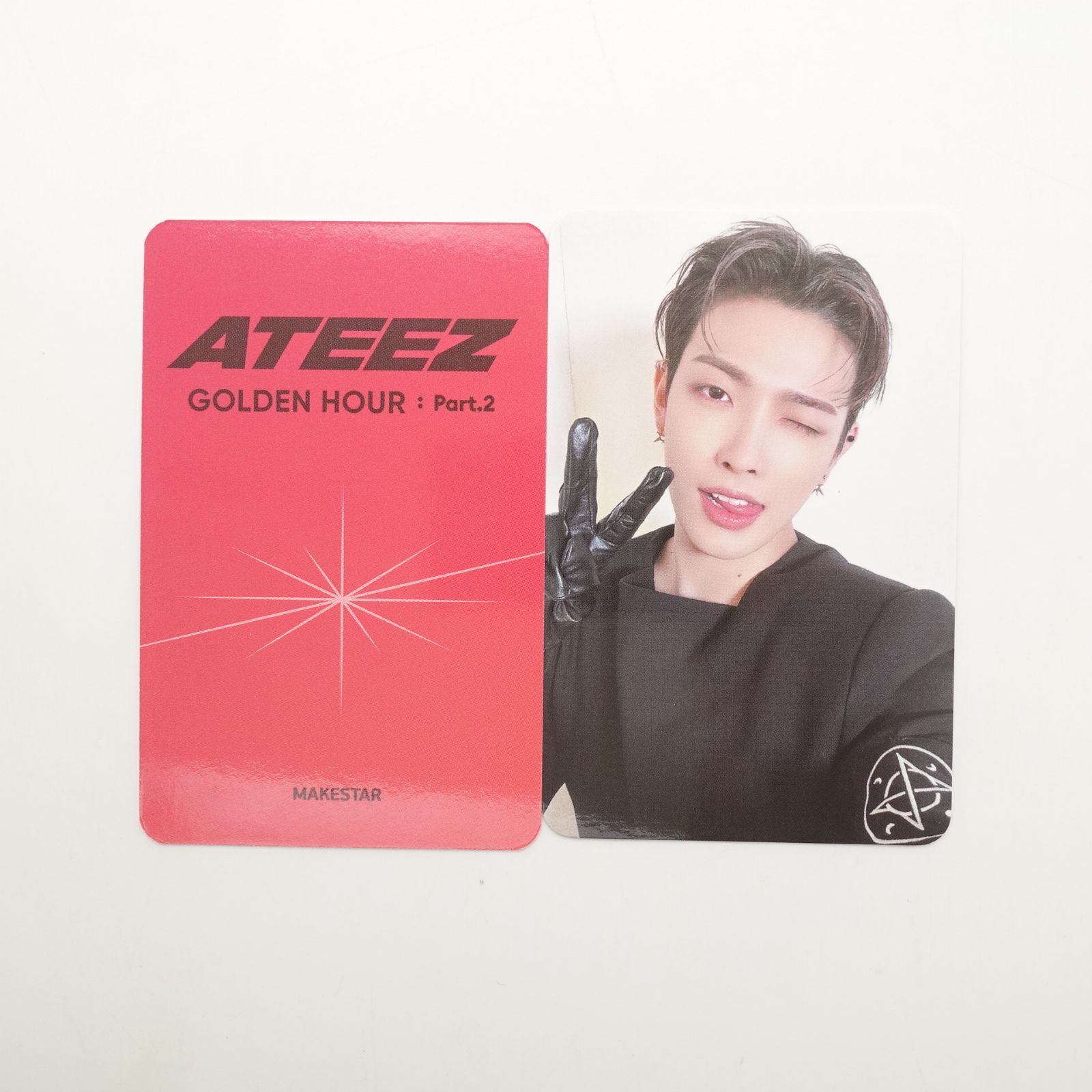 ATEEZ - ATEEZ GOLDEN HOUR makestar ヨントン　トレカ ATEEZ ホンジュン Golden Hour : PART.2 壁ドン EVERLINE