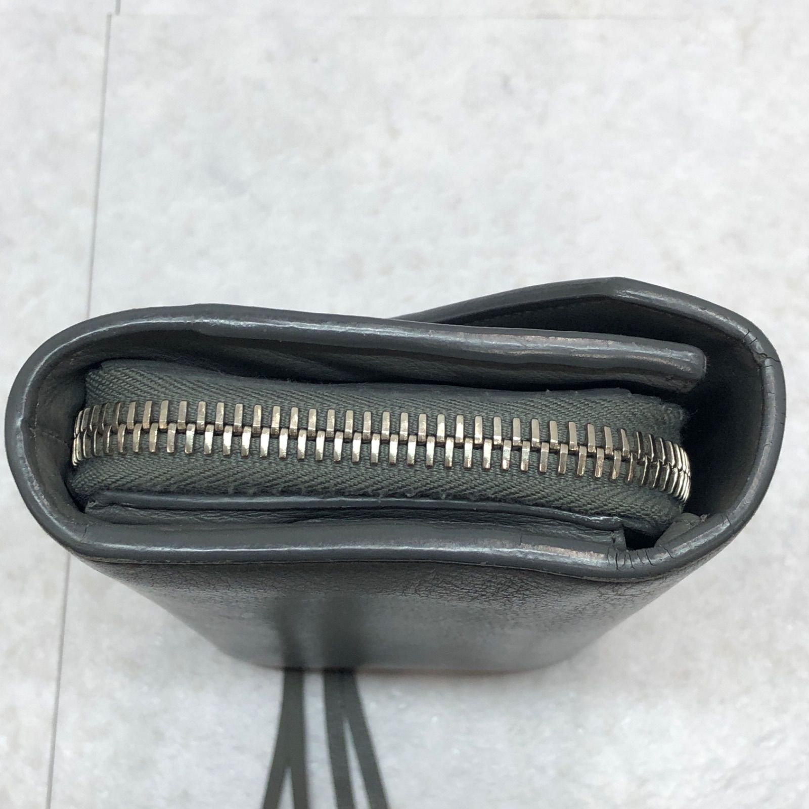 BALENCIAGA バレンシアガ ペーパーマニー ジップアラウンド 長