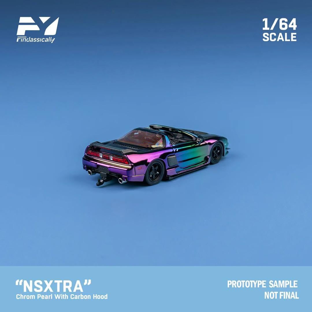 Finclassically 1 64 NSX TRA Colorful chrome バージョン 完成品