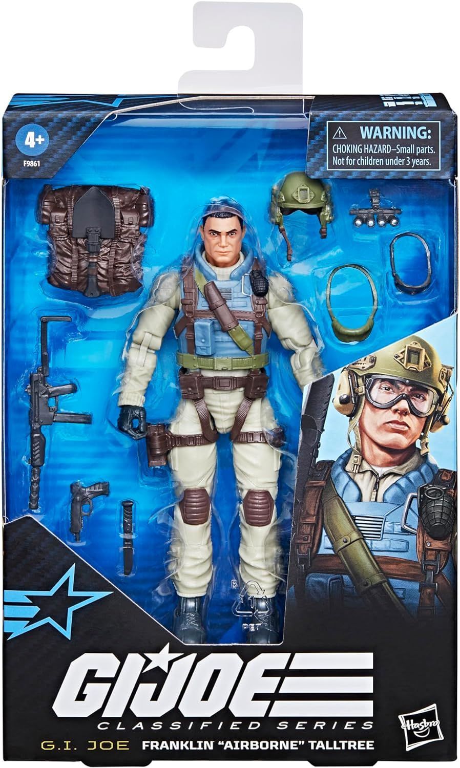 G.I.ジョー クラシファイドシリーズ エアボーン 6インチ アクションフィギュア G.I. Joe Classified Series Franklin 