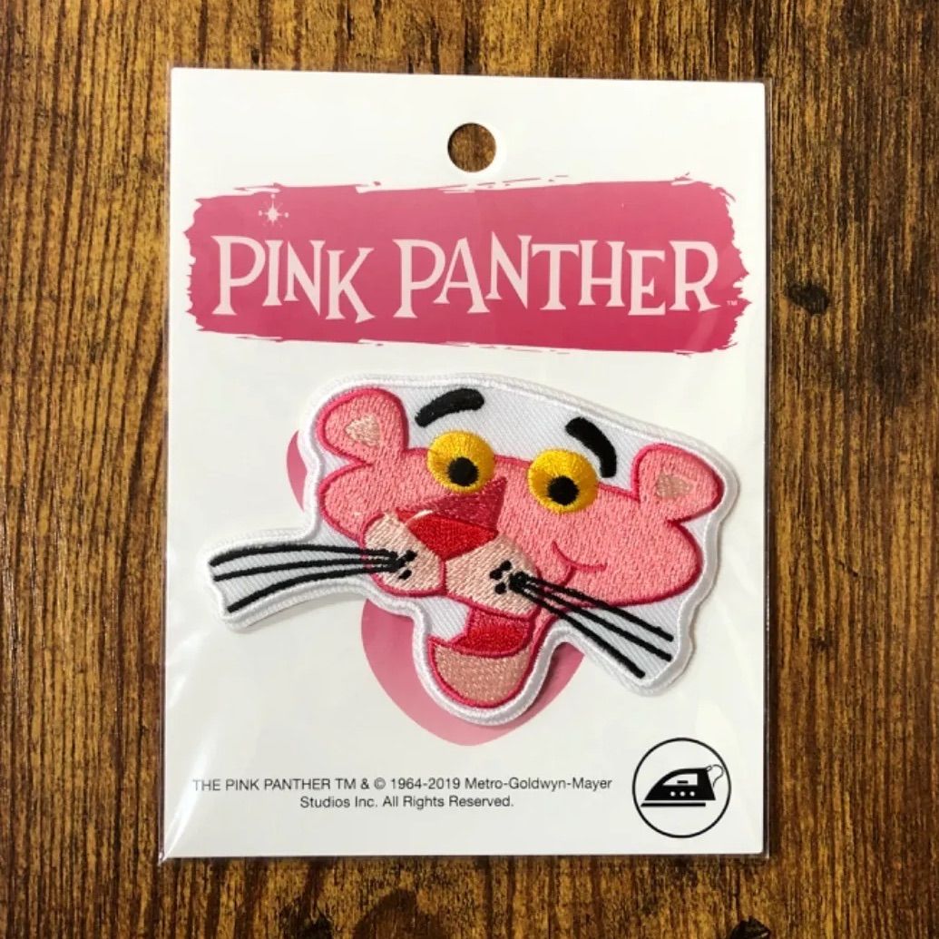 ワッペン】ピンクパンサー Pink Panther アメリカン雑貨 - メルカリ