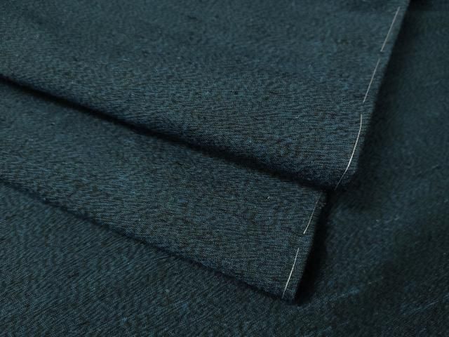 平和屋着物○男性 紬 アンサンブル 霞文 正絹 逸品 未使用 CAAV4774vp