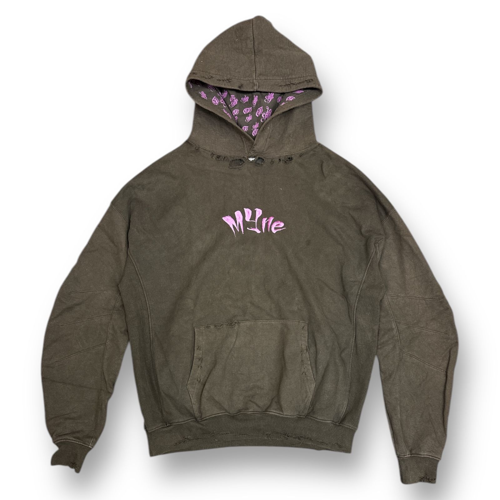 CVTVLIST USUAL HOODIE 刺繍 スウェット パーカー XXL CVTVLIST Hoodie 