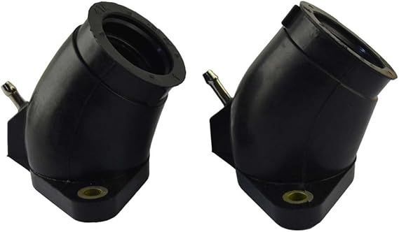 【在庫処分】AHL インテークマニホールド インマニ インシュレーター 2個 セット Oリング付属 ヤマハ XV400 Dragstar 400