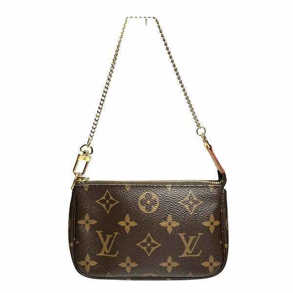 ルイヴィトン Louis Vuitton モノグラム ミニポシェットアクセソワール M58009 ブランド小物 ポーチ レディース