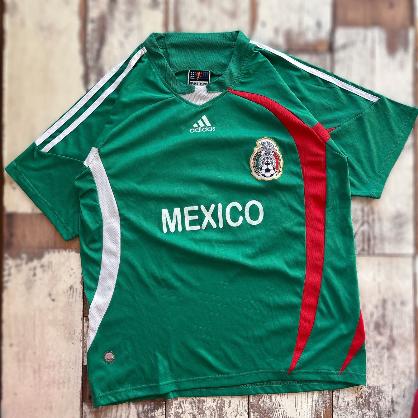 サッカー メキシコ代表 2008 ユニフォーム adidas Mサイズ