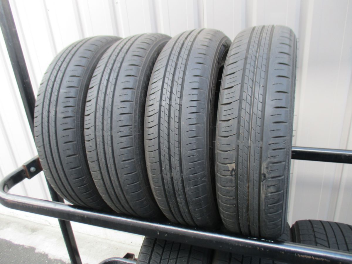 155/65R14 75S ダンロップ ENASAVE EC300+ 2023年製 4本 送料込