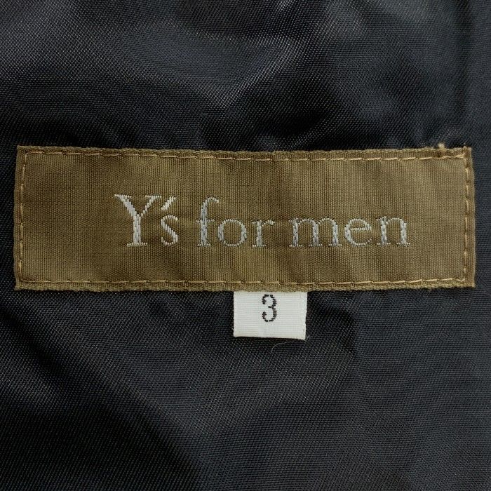 Y's for men ワイズフォーメン ウール チェスターコート ブラック MT ...