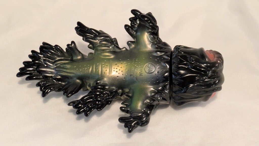 マルサン 世紀の大怪獣 ヘドラ 水中期 黒成型/赤/銀/黄色 マルサン