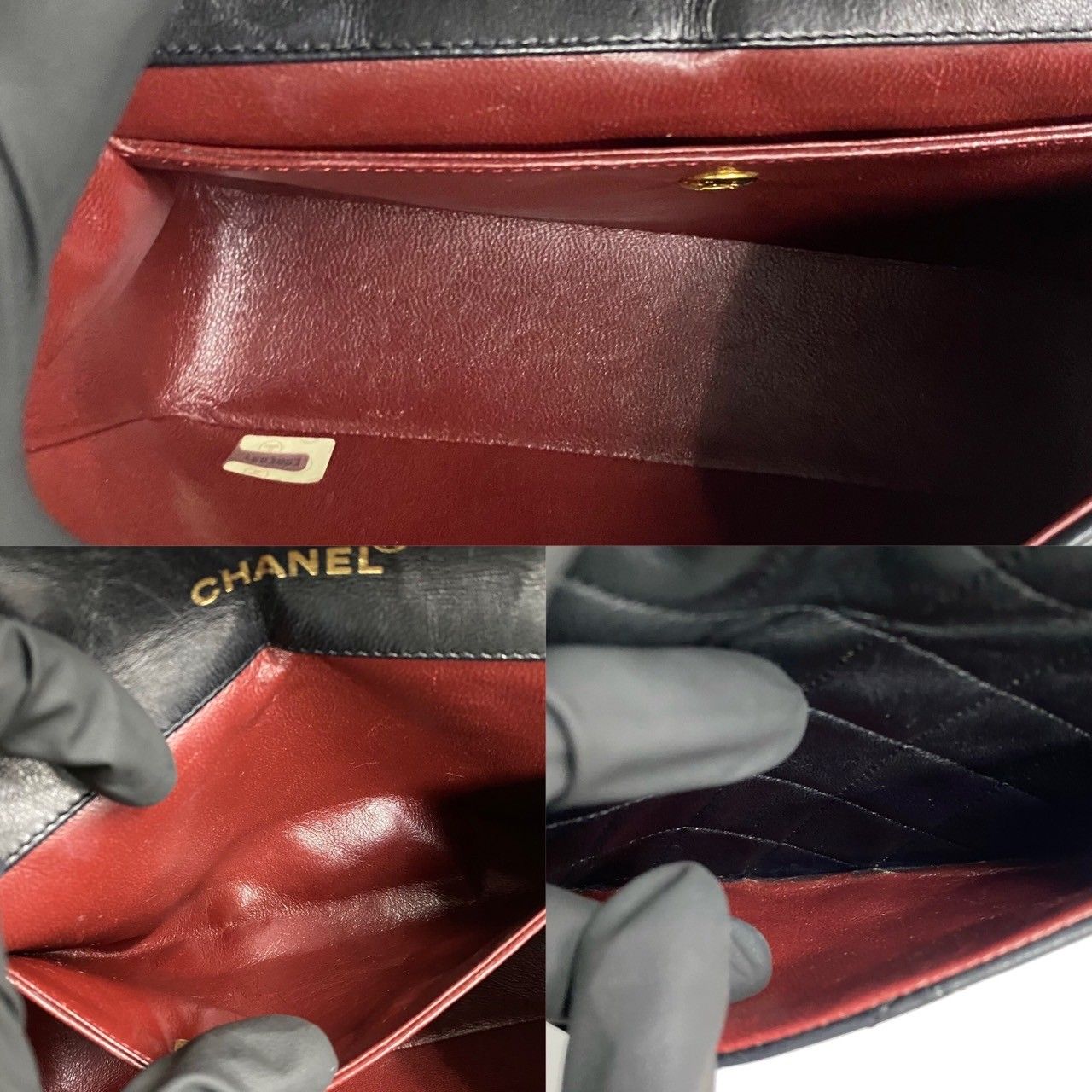極 美品 箱 袋付き カード シール有 1番台 CHANEL シャネル マトラッセ 